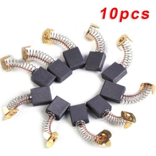 10pcs Electric Motor Carbon Brushes Power Tool For Angle Grinder Circular Saw