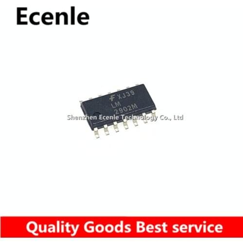 10 Pcs/Lot LM2902MX SOP-14 Quad Operational Amplifier 100% New&Original