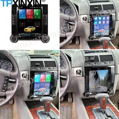 Tesla Screen Android 10 Video Player For Volkswagen TOUAREG 2003 2004 2005 2006 2007-2010 VW T5 2009 2010 Audio Stereo Head Unit