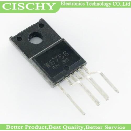 5pcs/lot STR-W6756 STRW6756 W6756 TO-220F-6 In Stock