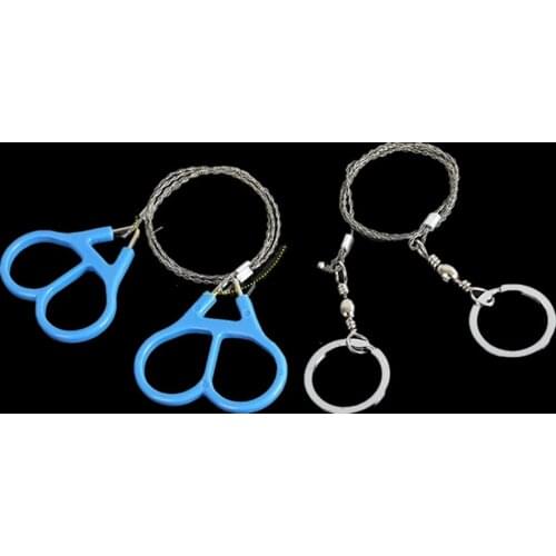 5PCs mini Saw Stainless steel 360 degree rotation universal portable wire saw 2 colours for choose