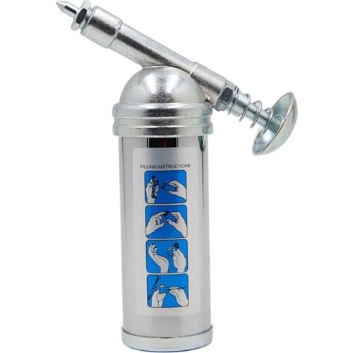 80Cc Capacity 1000Psi Mini Multi Grease Single Hand Pump Operation Tool Hose High Pressure Oiler Bicycle Gears