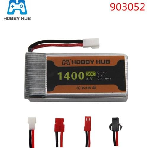 3.7V 1400mah 903052 Lipo Battery For Syma X5 X5S X5C X5SC X5HC X5SH X5SW M18 T64 T04 T05 F28 F29 T56 HQ898B HQ859B H11D H11C