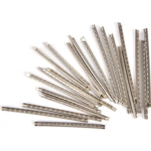 21 Pcs Bass Guitar Frets Electric Guitar Frets Wire Fretwire Width 2.9mm Cupronickel