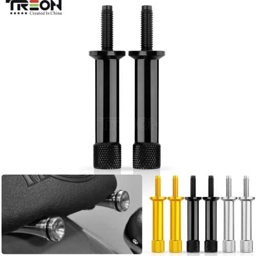 For Triumph Thruxton Bonneville T100 Scrambler Quick Release Screw Long Bolt Rear Passenger Seat Removal Tool-less