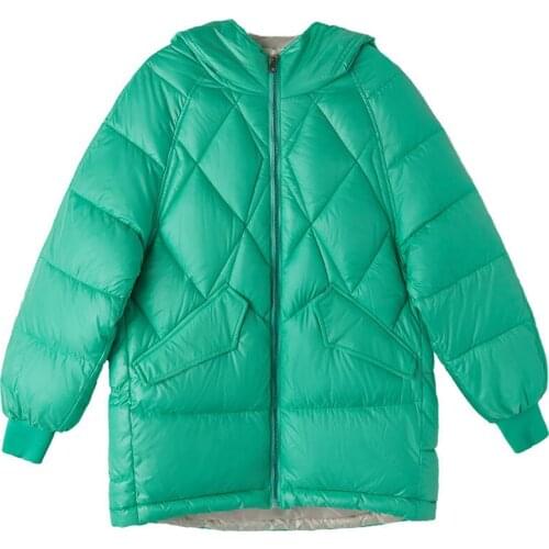 2021New Cotton Padded Jacket Women Bright Face Down Padded Jackets Ladies Short Thick Bread Coat Female Outerwear Chaqueta Mujer