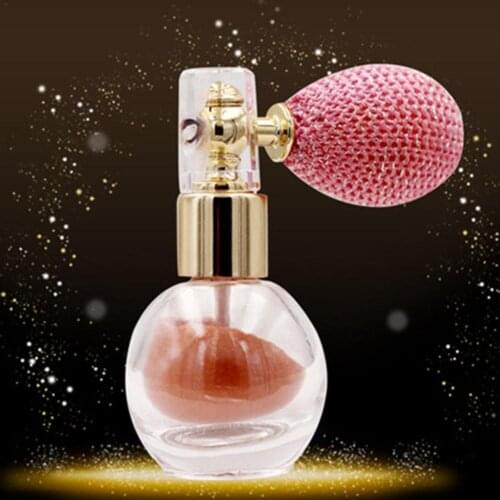 Luxfume 4 Color Makeup Glow Shimmer High Gloss Spray Airbag Body Powder Spray Glitter Powder Face Bronzer Shimmer Cosmetics