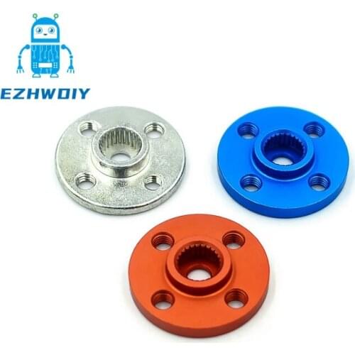 Small disc 25T standard steering gear general metal rudder plate for robots MG995 MG996 standard