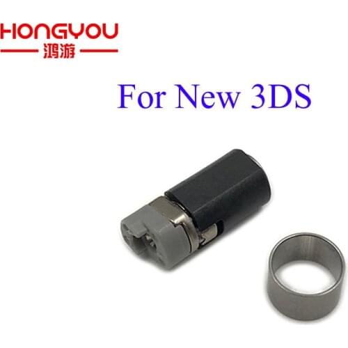 Original Rotating Shaft Spindle Hinge Axis Replacement for Nintendo new 3DS Hinge Axle Shaft with Hoop