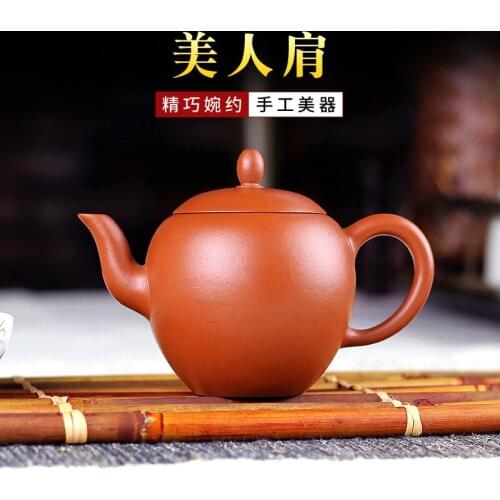 Stream hidden TaoFu yixing recommended all hand famous ore gold mud zhu beauty shoulder the teapot tea tea set