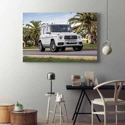 Luxury Car Mercedess G Vehicle Wall Art Posters and Prints Modern Canvas Paintings For Living Room Decor