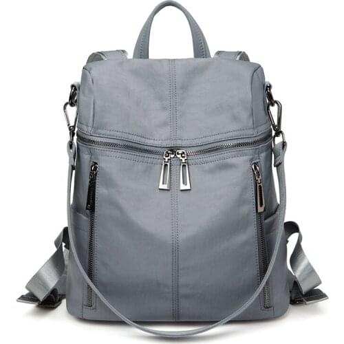 Vintage Backpack Female Leather Bag Women Backpack Fashion School Bag for Girls Brand Creative Leisure Shoulder Bag Sac A C1702