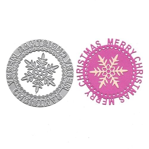 Merry Christmas Words Metal Cutting Dies Scrapbook Paper Cards Embossed Decorative Craft Slimline Die Handmade