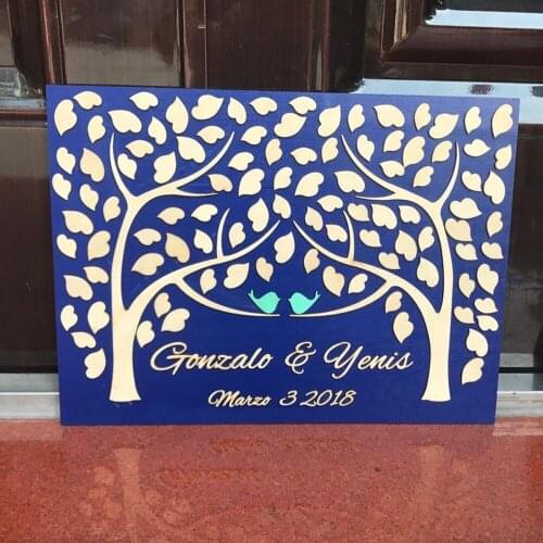 Custom Drop Top Guest Book Party Decoration Custom Wedding Table Wedding Decoration Guest Book Unique Guestbook Rose