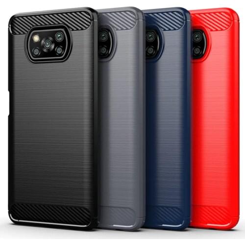 For Xiaomi Poco X3 NFC Case Poco X3 F2 F3 M3 Pro GT Note 8 9S 10 10T Pro Cover Shockproof TPU Protective Bumper For Poco X3 NFC