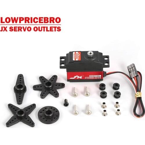 JX PDI-2506MG 25g 6.6kg Metal Gear Digital Coreless Servo Motor For 1/10 1/8 RC Car Boat Helicopter Robot Arm
