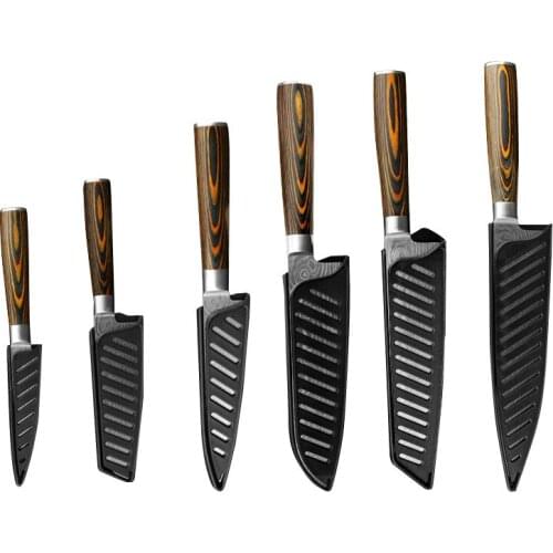 Damascus Knife DV8 67 Layer Chef Knife Japanese Kitchen Knife Stainless Steel Knife Super Sharp Wooden Handle