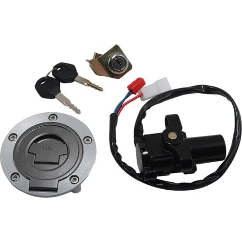 Fuel Tank Cover Cap Lock With Ignition Switch Lock FOR Yamaha YZF R1 R1 2004-2014 YZF R6 R6 2006-2016