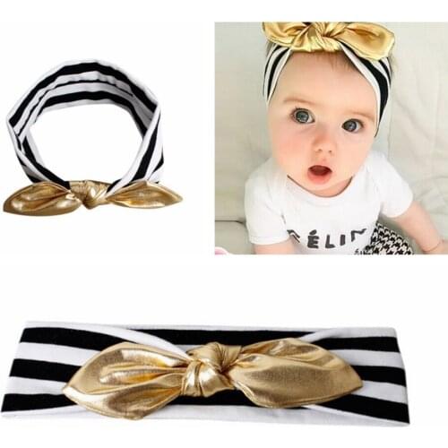 Baby Girls Fashion Bunny Ears Hairband Elastic Wide Infant Girls Headwear Clothing Accessories Photography Props Birthday Gifts