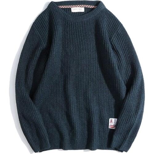 Fashion Casual New Mens Sweater O-Neck Striped Slim Fit Knittwear Autumn Mens Sweaters Pullovers Pullover Men Sweater