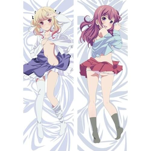Japanese Anime Sexy gi(a)rlish number Hugging Pillow Cover Case Pillowcase Decorative Pillows 2Way 50*160cm