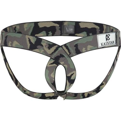 Sexy Mens Lingerie G-string Bikini Underwear Crotchless G-string Thongs Bikini Men Underwear Underpants Enhance Panties