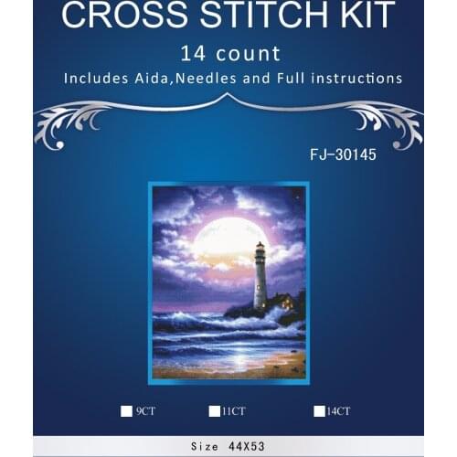 Top Quality Lovely Hot Sell Counted Cross Stitch Kit Old World Holiday Ornaments Similar DMC fj-30145 Violet light