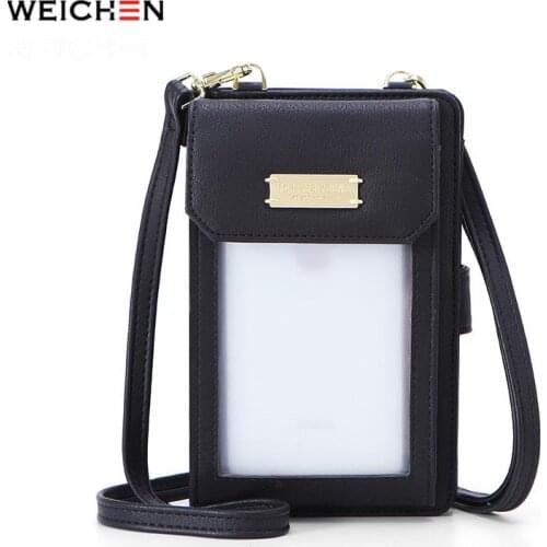 Weichen Small Women Shoulder Bags Brand Designer Mini Crossbody Bag For Women Cell Phone Purse Wallet Handbag