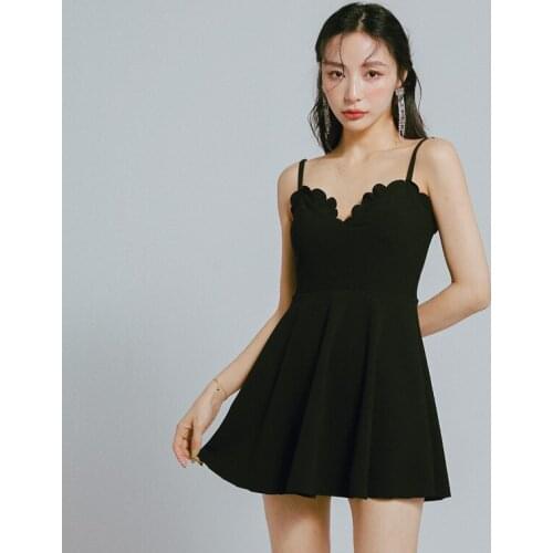 Swimsuit Women 2021 1 Piece Kawaii Korean One Bikini Ins Skirt Push Up Cover Hot Girl Print Polyester Sierra Surfer Retro For