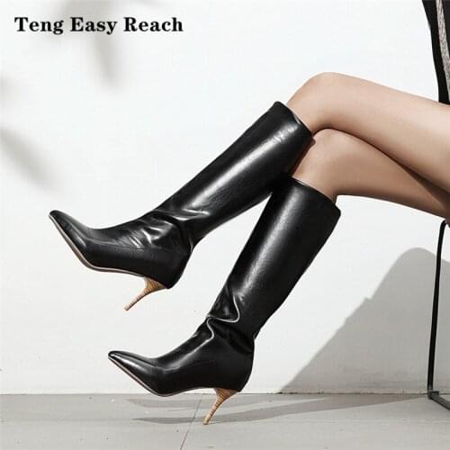 Winter boots women shoe for women thigh high boots sexy women shoes Женские сапоги 40 Bottes femme 41