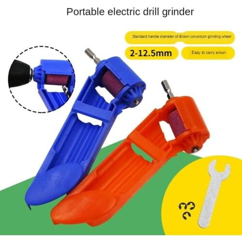 1Set Electric Sharpener for 2-12.5MM twist Drill Bit grinding wheel Portable ABS corundum Sharpen Powered Tool Accessories