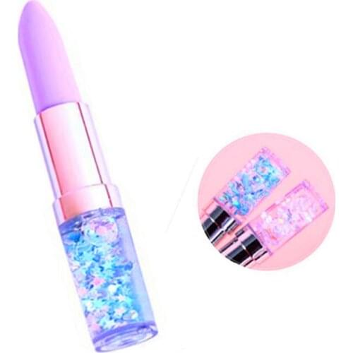 1PC Creative Lipstick Shape Glitter Gel Pen 0.5mm Bling Bling Quicksand Signature Pen Stationery School Office Supplies Hot