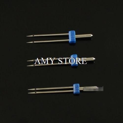 10pcs Twin Double Needle Size 2.0/90, 3.0/90, 4.0/90 Sewing Machine Needles 2mm 3mm 4mm for BROTHER SINGER JANOME PFAFF BERNINA