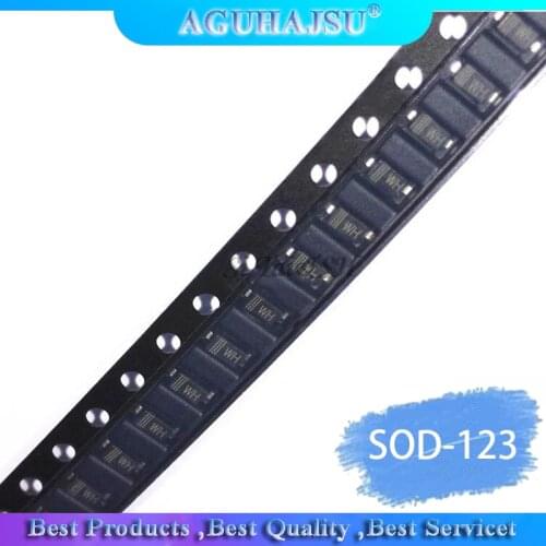 100pcs SMD diode 0805 SOD-123 1N5819 1N4007 1N4148 SOD123 SOD-323 1206 1N4148WS 1N5819WS B5819WS SOD323 molewei