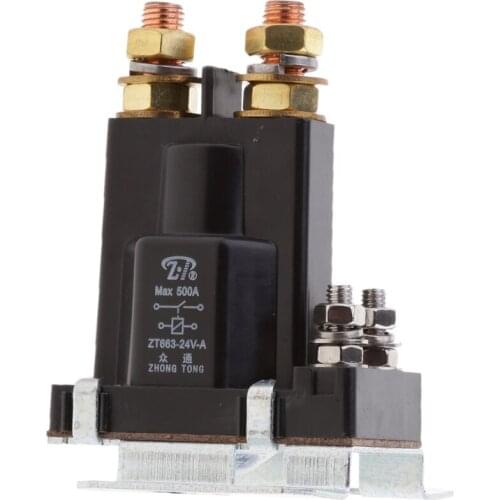 500A Relay Starter Battery Isolator Power Switch Control Normal Open