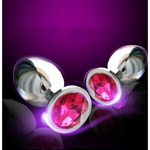 Sex Small Size Metal Anal Toys Butt Plug Stainless Steel Anal Plug, Sex Toys Sex Products For Adults