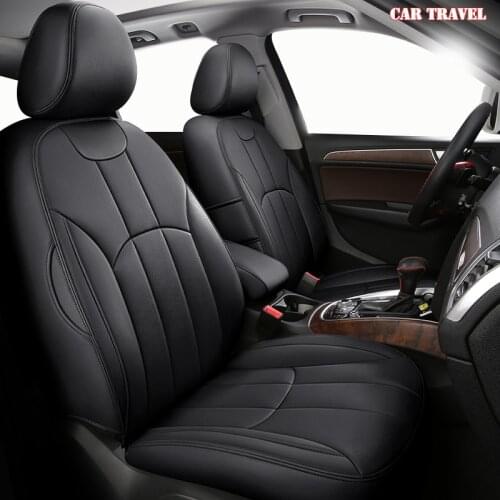 CARTRAVEL Custom Leather car seat covers set For Dodge Caliber Avenger Journey challenger Automobiles Seat Covers car seats