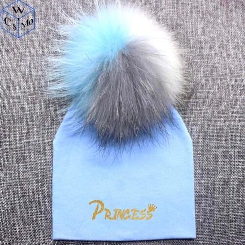 Baby Clothing Set For Kids Baby Boy Girl Children Newborn Beanie Hat With PomPom Props Infant Cap 0-3months Cotton Toddler Hat