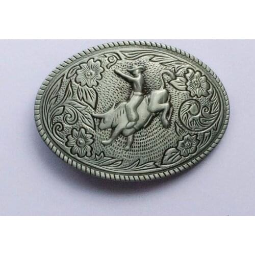 The Western Cowboy Belt Buckle JF-BY299 suitable for 4cm wideth belt with continous stock free shipping