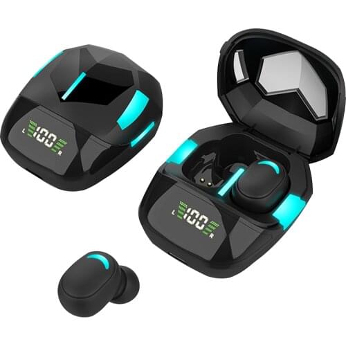 G7S gaming headset TWS true radio competition low latency in-ear headset Bluetooth compatible V5.0 TWS earplugs with microphone