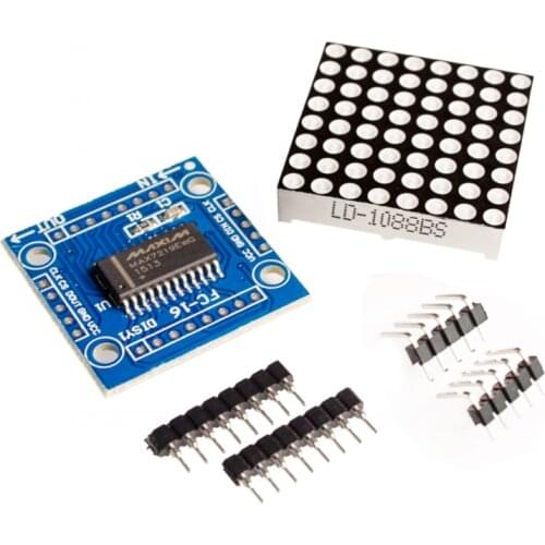 MAX7219 dot matrix module microcontroller module DIY KIT