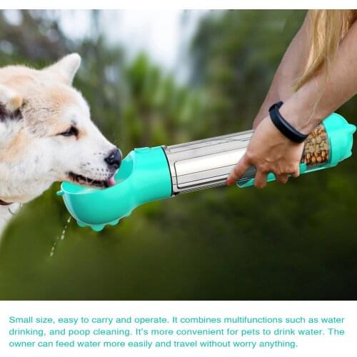 Multifunction Pet Feeder Water Bottle Bowl For Small Large Dogs Puppy Cat Drinking Outdoor Pet Water Dispenser Feeder Accessorie
