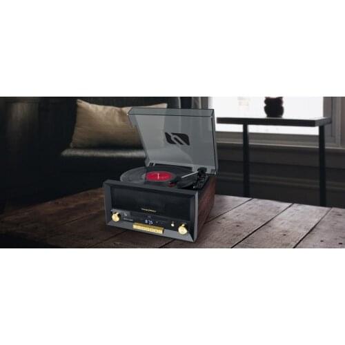 Muse MT-112 W microsystem turntable