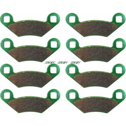 Brake Pads Set For Polaris Atv Sportsman 800 Efi 6x6 Big Boss 2009 2010 / Touring / Efi 2008 2009 / X2 Efi 2007 2008 2009