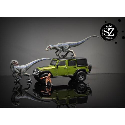 New 1/64 Scale Resin Die-cast Raptor Car Model Decoration Model Car Scene Model Scene Layout Collection Decoration Toy