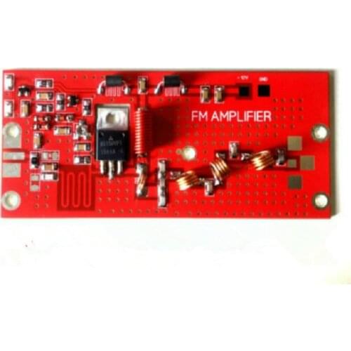 New Input 20-30DB Output 15W frequency 76-108MHZ RF Power Amplifier FM amplifier campus radio amplifier