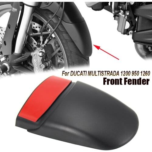 Motorcycle Front Fender Mudguard For DUCATI MULTISTRADA 1200 950 1260 Rear Extender Extension
