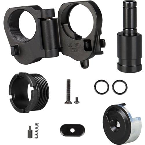 PPT Tactical Accessories Hunting Scope Mount AR Folding Stock Adapter for M16 M4 SR25 Series GBB AEG HK24-0048