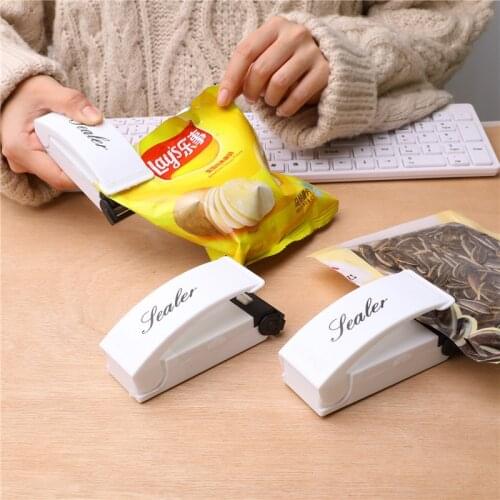 Amazon EBay Portable Mini Sealing Machine Snack Plastic Bag Hand Pressure Heat Small