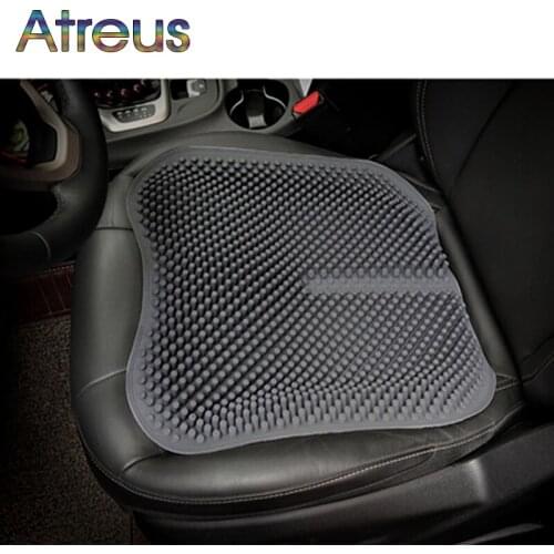 Atreus Silicone massage cushion Car Seat Cover For Honda Civic Accord CRV Fit Audi A3 8P A4 B6 B8 B7 B5 B9 A6 C5 C6 Q5 A5 Q7 TT